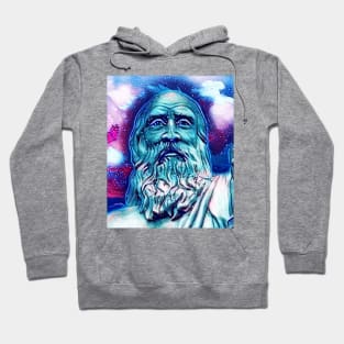 Diogenes Snowy Portrait | Diogenes Artwork 13 Hoodie